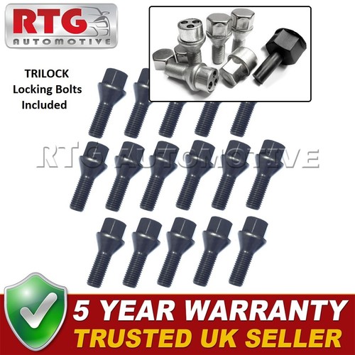 16x bolts black 4x trilock - bolts,