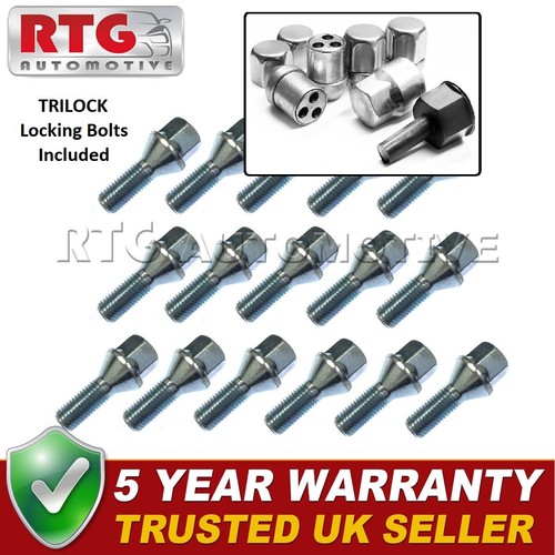 16x bolts trilock - +, 4x