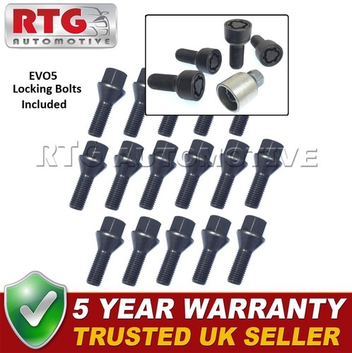 16x bolts black 4x - +,