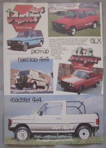Dacia duster 4x4 - action, &